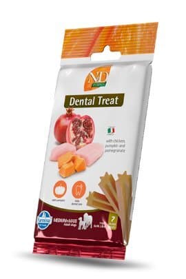 ND Pumpkin Chicken & Pomegranate poslastica za pse, med/max 110 g
