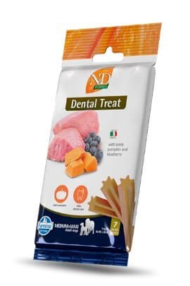 ND Pumpkin Lamb & Blueberry poslastica za pse, med/max 100 g