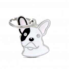 BLACK AND WHITE FRENCH BULLDOG